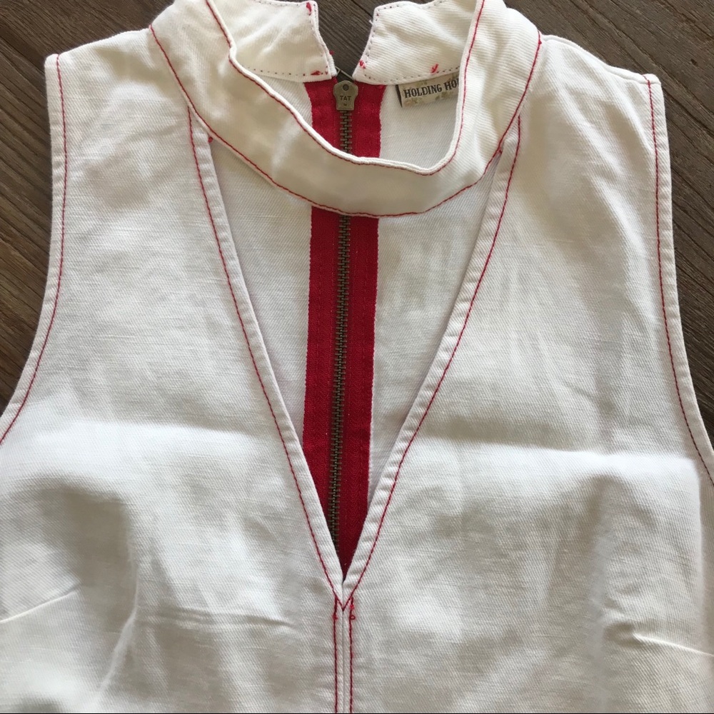 Anthropologie Linen/Cotton Dress